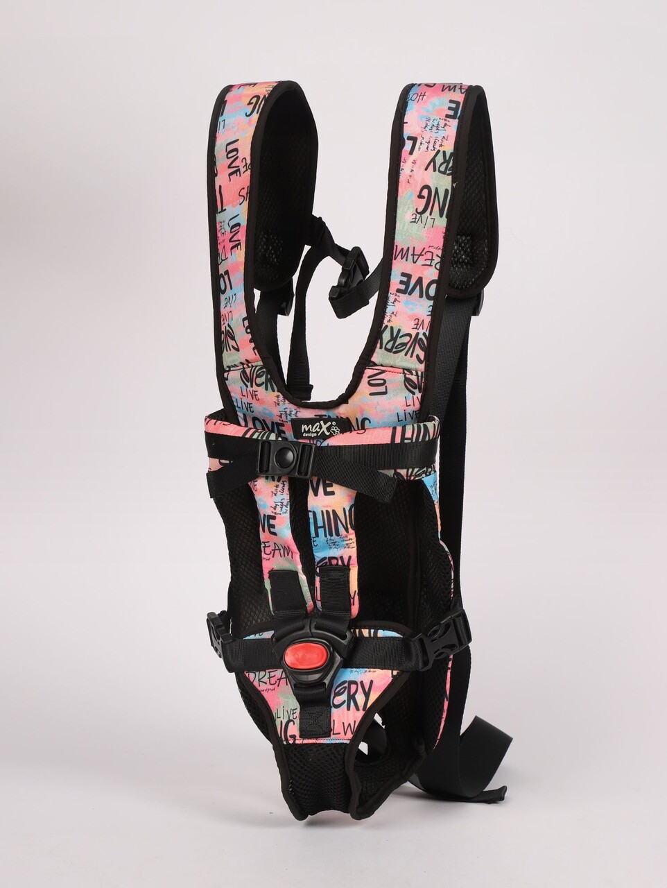 Transportor frontal pentru câini, Paws &amp; Whiskers, Premium, Roz - imagine 6